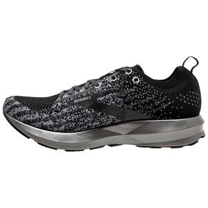 Brooks Women's Black Gray Levitate 3 Mesh Athletic Running Shoes Size 8